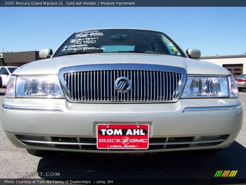 Gold Ash Metallic / Medium Parchment 2005 Mercury Grand Marquis LS