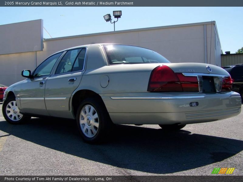 Gold Ash Metallic / Medium Parchment 2005 Mercury Grand Marquis LS