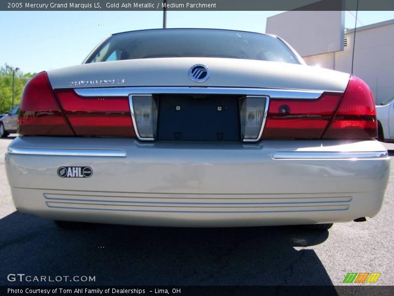 Gold Ash Metallic / Medium Parchment 2005 Mercury Grand Marquis LS