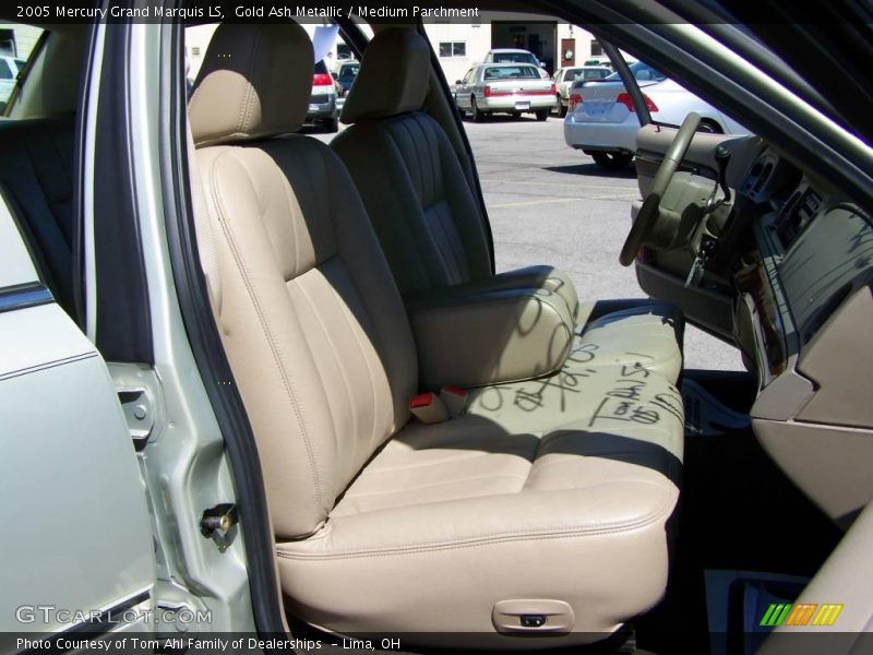 Gold Ash Metallic / Medium Parchment 2005 Mercury Grand Marquis LS