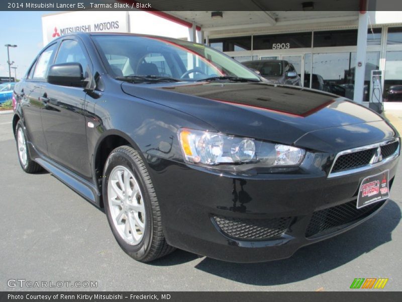 Tarmac Black / Black 2014 Mitsubishi Lancer ES