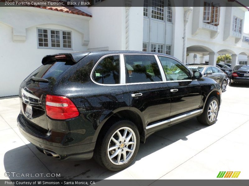 Black / Black 2008 Porsche Cayenne Tiptronic