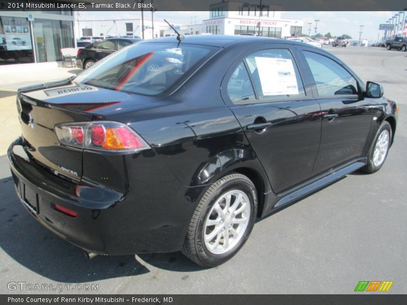 Tarmac Black / Black 2014 Mitsubishi Lancer ES