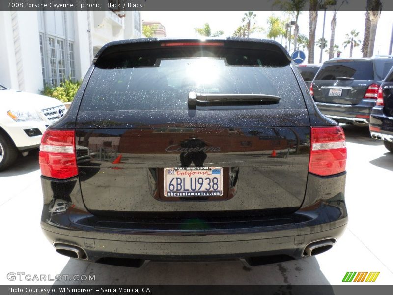 Black / Black 2008 Porsche Cayenne Tiptronic