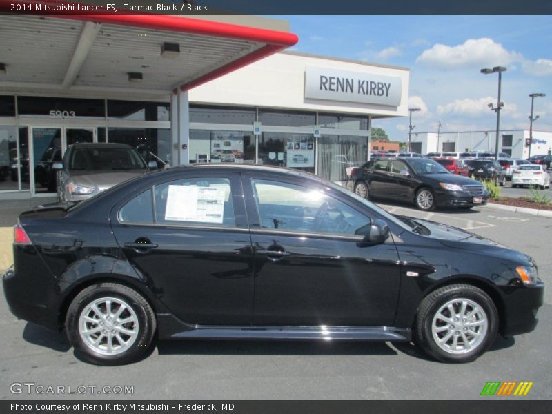 Tarmac Black / Black 2014 Mitsubishi Lancer ES