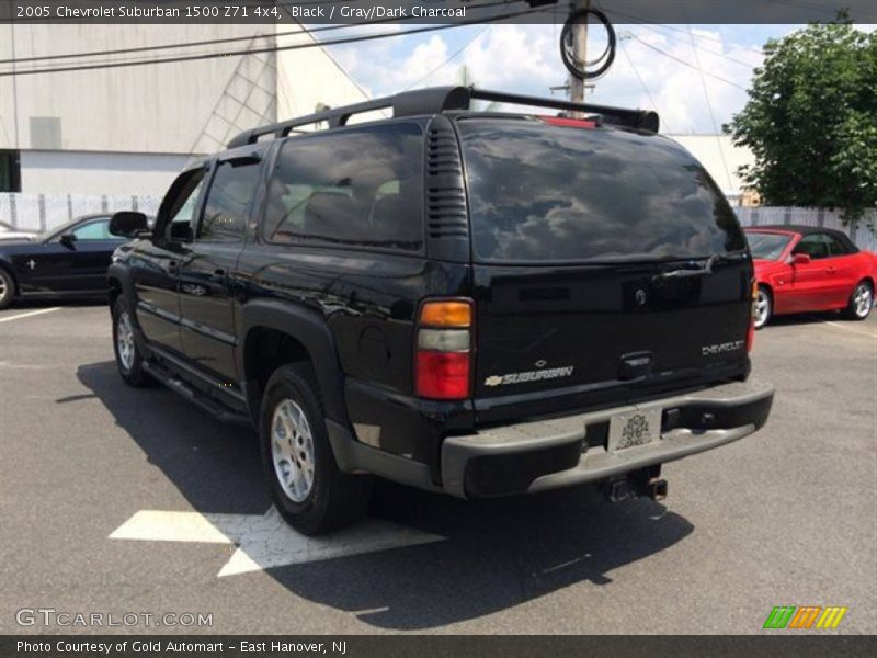 Black / Gray/Dark Charcoal 2005 Chevrolet Suburban 1500 Z71 4x4