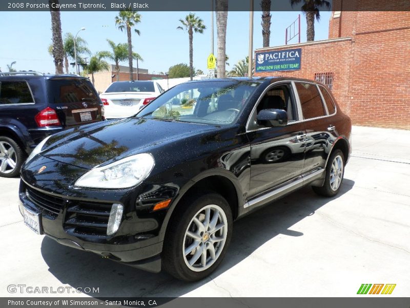 Black / Black 2008 Porsche Cayenne Tiptronic