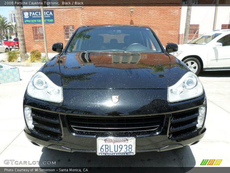 Black / Black 2008 Porsche Cayenne Tiptronic