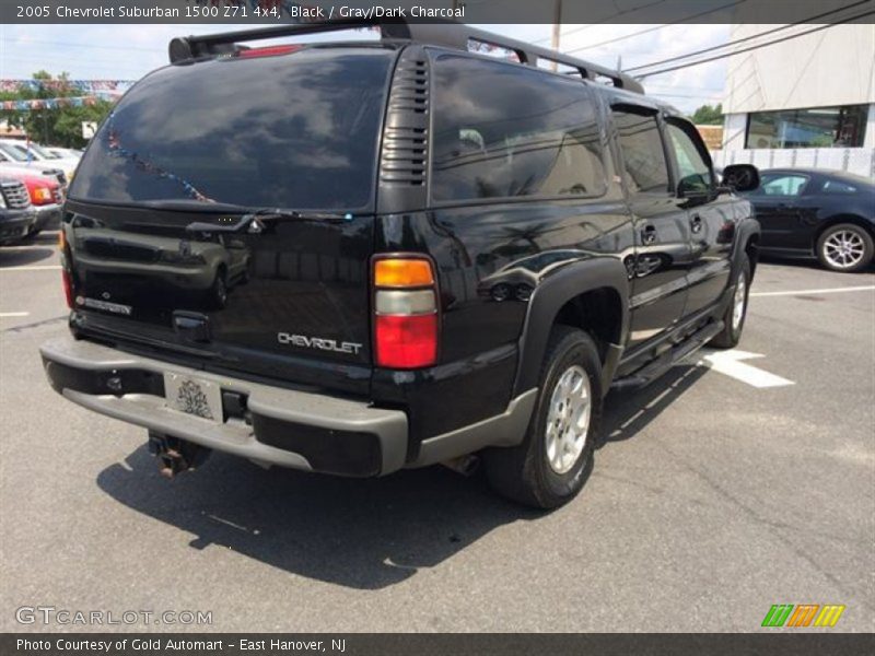 Black / Gray/Dark Charcoal 2005 Chevrolet Suburban 1500 Z71 4x4