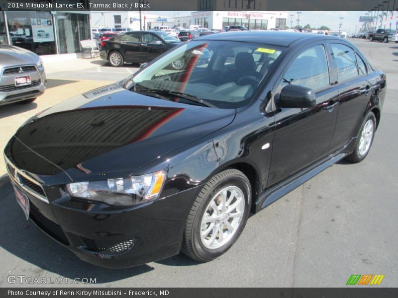 Front 3/4 View of 2014 Lancer ES