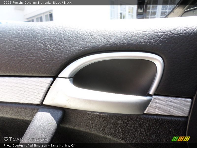 Black / Black 2008 Porsche Cayenne Tiptronic