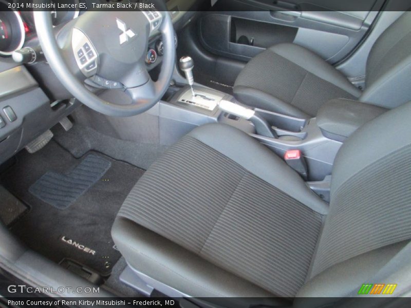 Tarmac Black / Black 2014 Mitsubishi Lancer ES