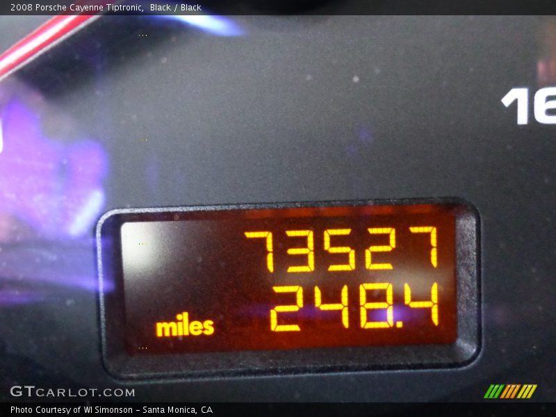 Black / Black 2008 Porsche Cayenne Tiptronic
