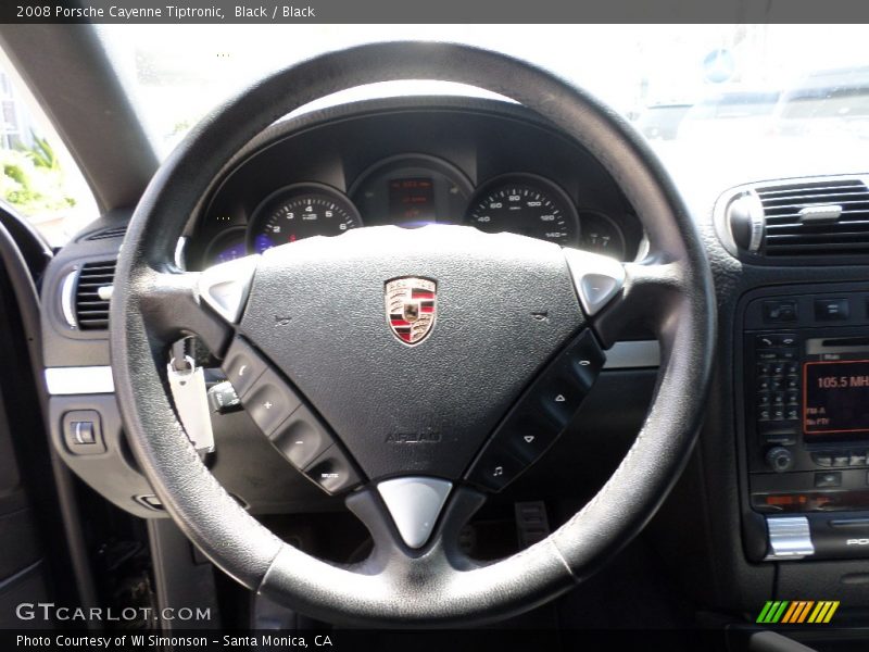 Black / Black 2008 Porsche Cayenne Tiptronic