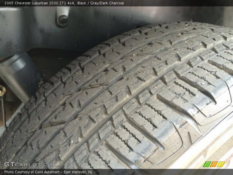 Black / Gray/Dark Charcoal 2005 Chevrolet Suburban 1500 Z71 4x4