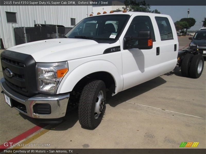 Oxford White / Steel 2015 Ford F350 Super Duty XL Super Cab DRW