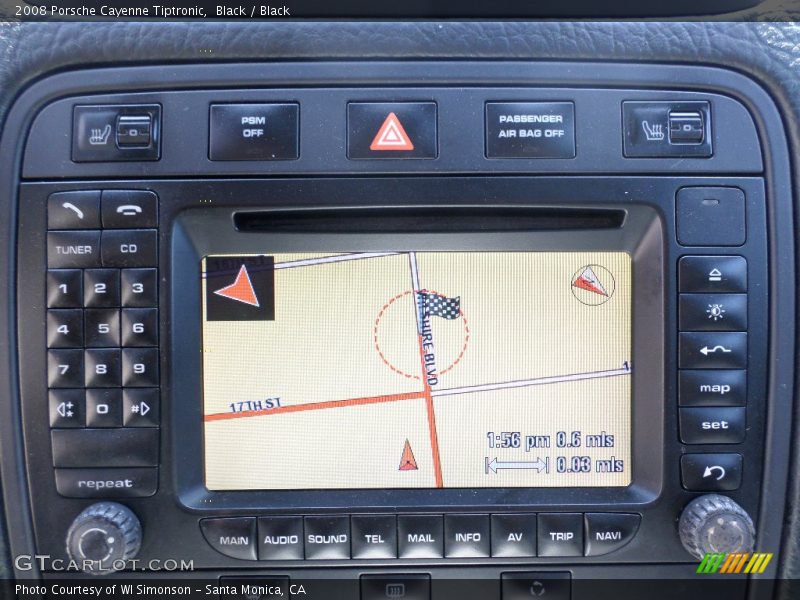 Black / Black 2008 Porsche Cayenne Tiptronic