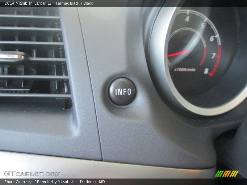 Tarmac Black / Black 2014 Mitsubishi Lancer ES