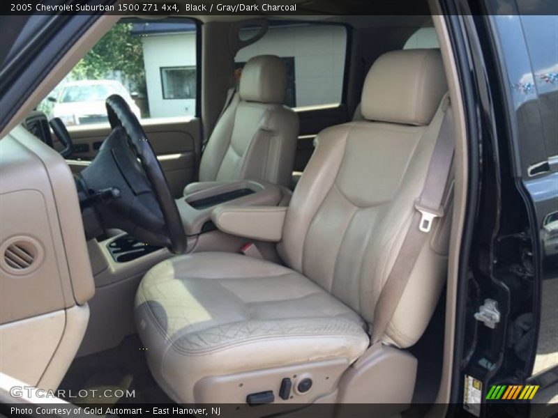 Black / Gray/Dark Charcoal 2005 Chevrolet Suburban 1500 Z71 4x4
