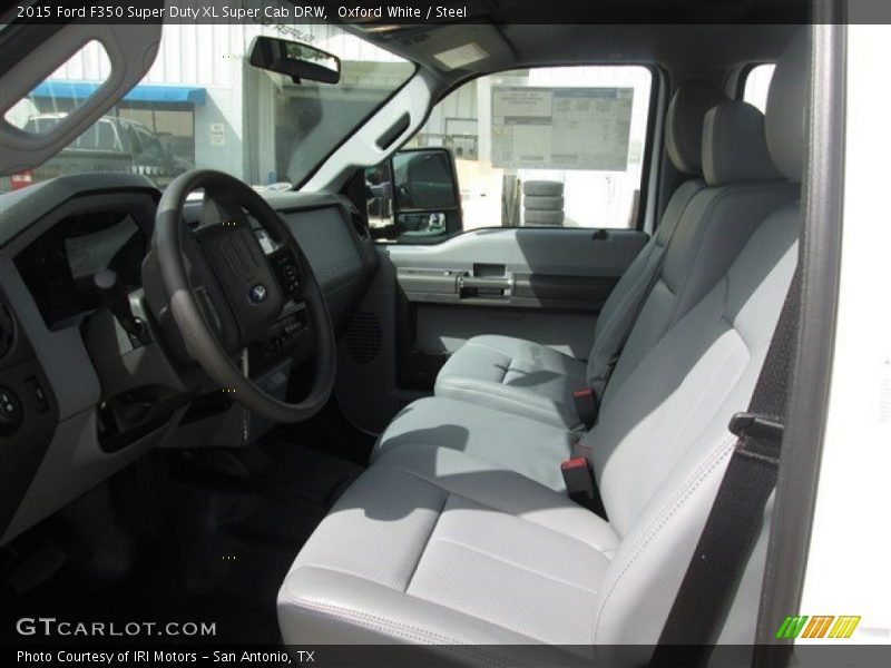 Oxford White / Steel 2015 Ford F350 Super Duty XL Super Cab DRW