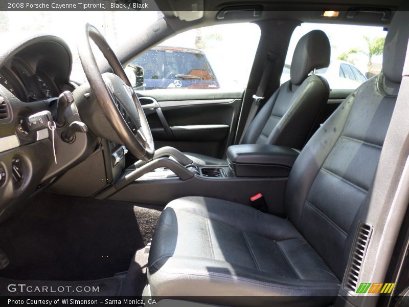 Black / Black 2008 Porsche Cayenne Tiptronic