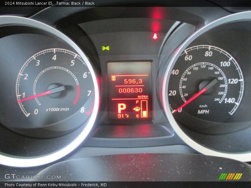 Tarmac Black / Black 2014 Mitsubishi Lancer ES