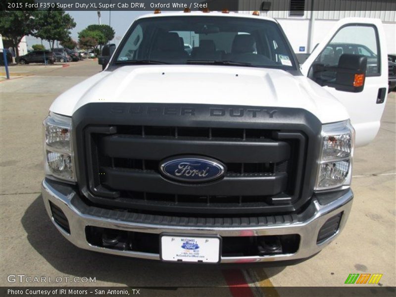 Oxford White / Steel 2015 Ford F350 Super Duty XL Super Cab DRW