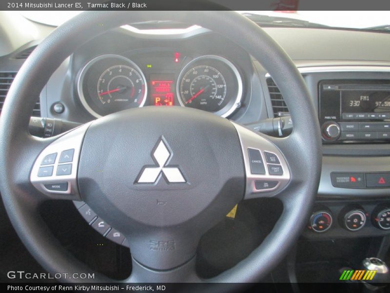 Tarmac Black / Black 2014 Mitsubishi Lancer ES