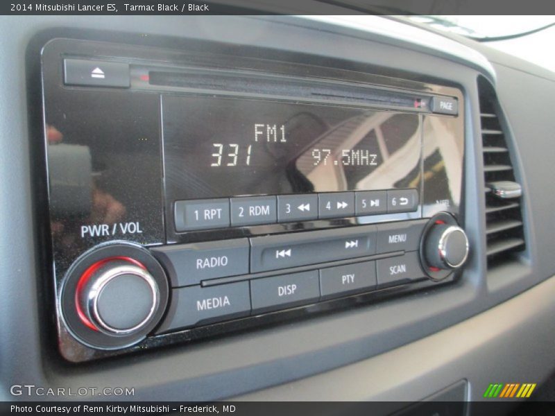 Tarmac Black / Black 2014 Mitsubishi Lancer ES