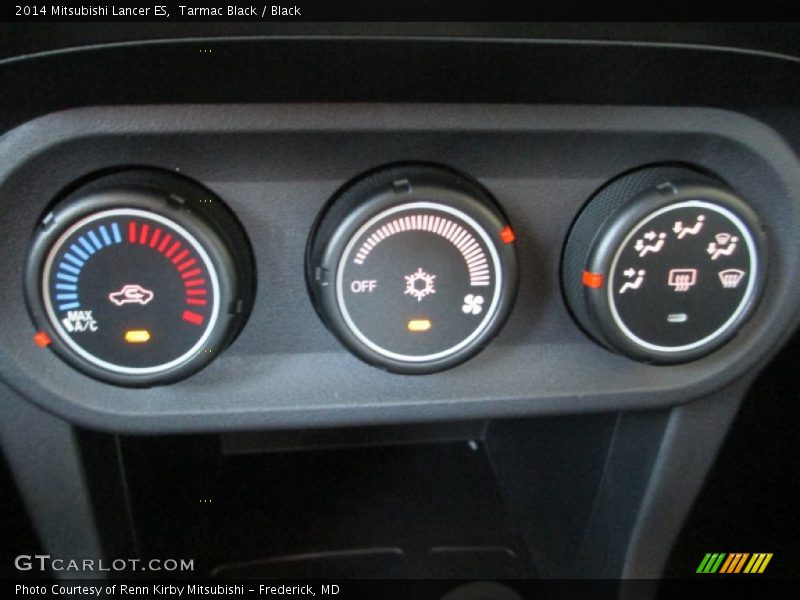 Tarmac Black / Black 2014 Mitsubishi Lancer ES