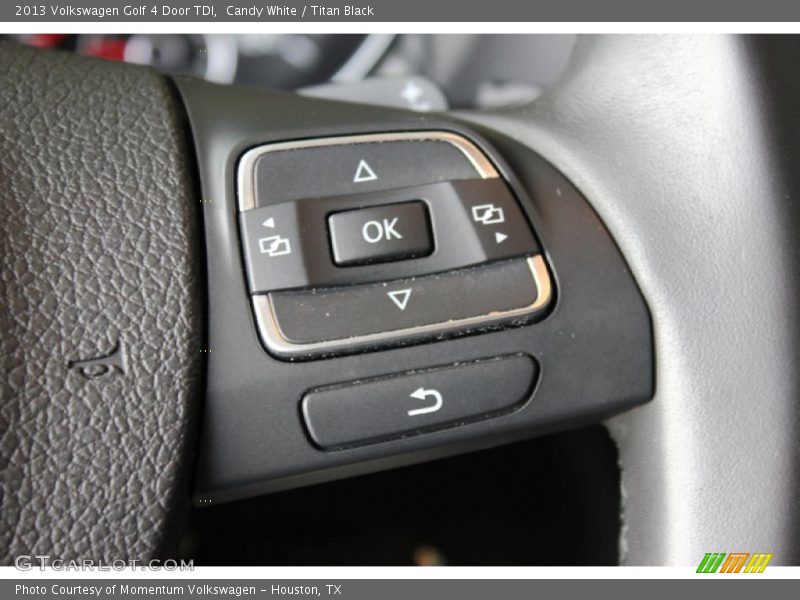 Candy White / Titan Black 2013 Volkswagen Golf 4 Door TDI
