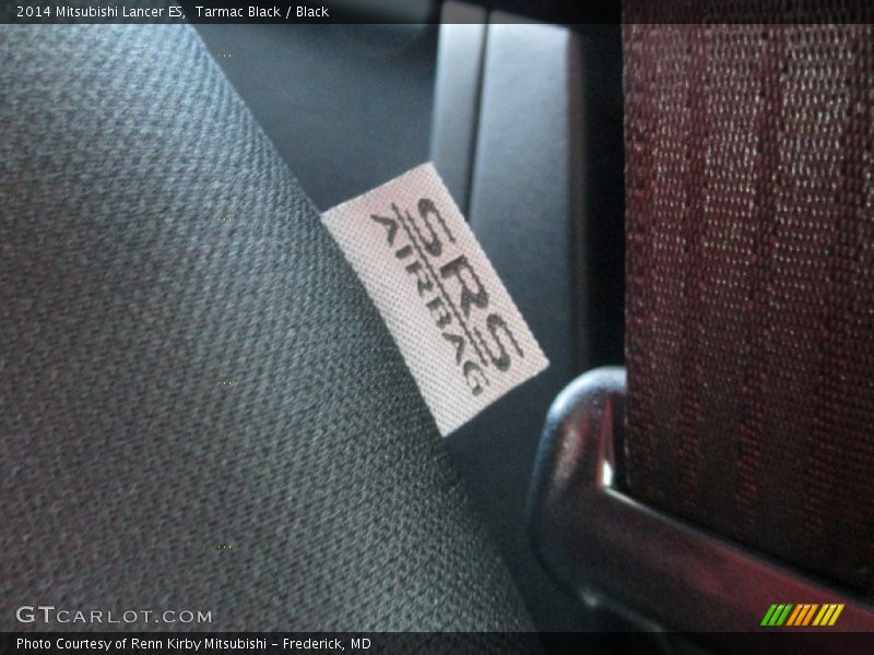 Tarmac Black / Black 2014 Mitsubishi Lancer ES