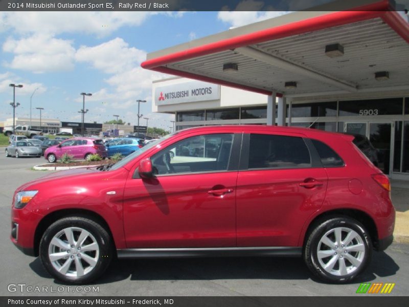  2014 Outlander Sport ES Rally Red