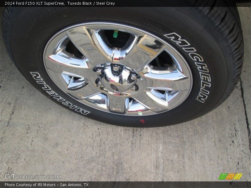 Tuxedo Black / Steel Grey 2014 Ford F150 XLT SuperCrew