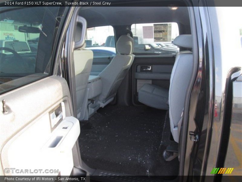 Tuxedo Black / Steel Grey 2014 Ford F150 XLT SuperCrew