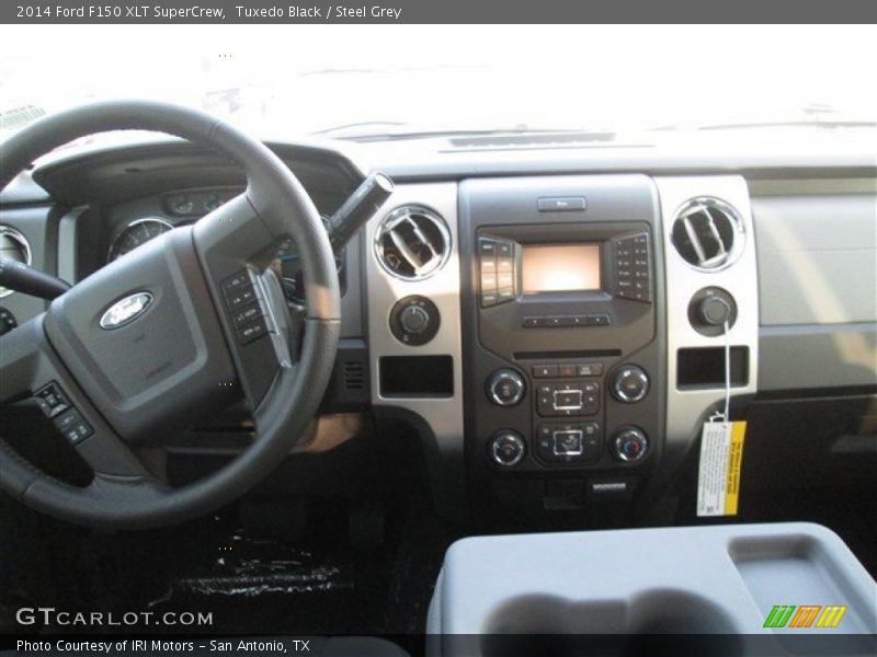 Tuxedo Black / Steel Grey 2014 Ford F150 XLT SuperCrew