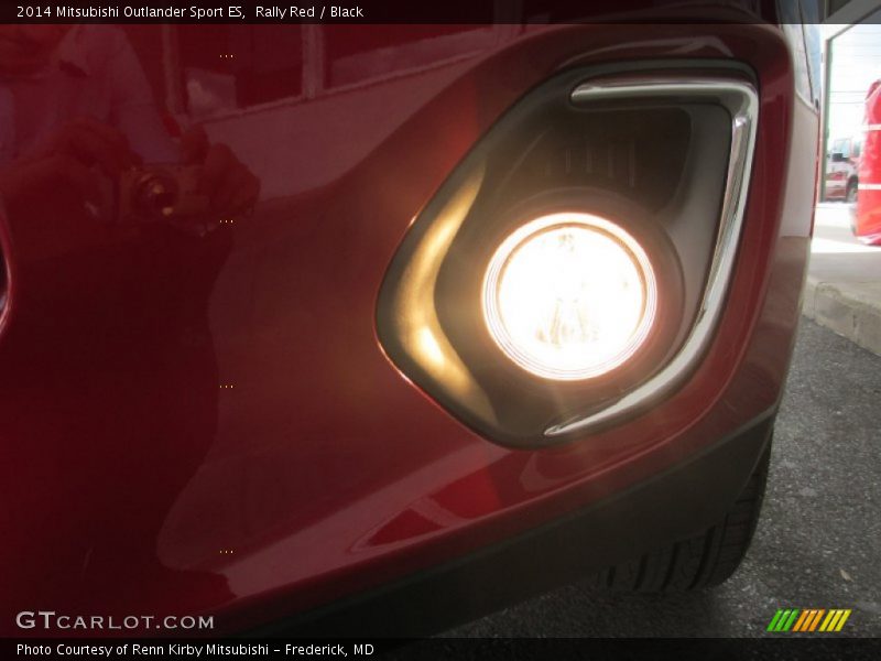 Rally Red / Black 2014 Mitsubishi Outlander Sport ES