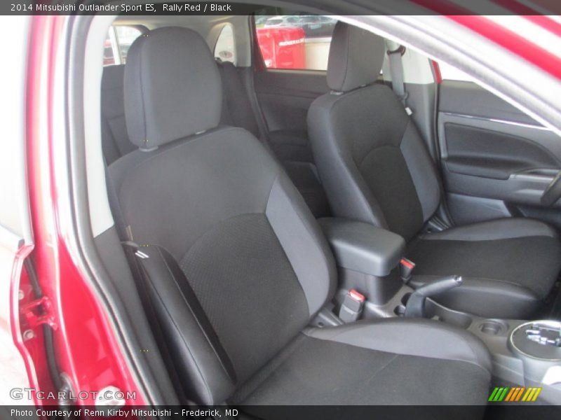 Rally Red / Black 2014 Mitsubishi Outlander Sport ES