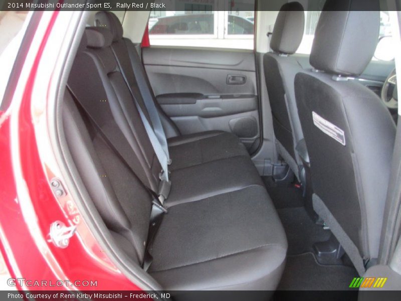 Rally Red / Black 2014 Mitsubishi Outlander Sport ES