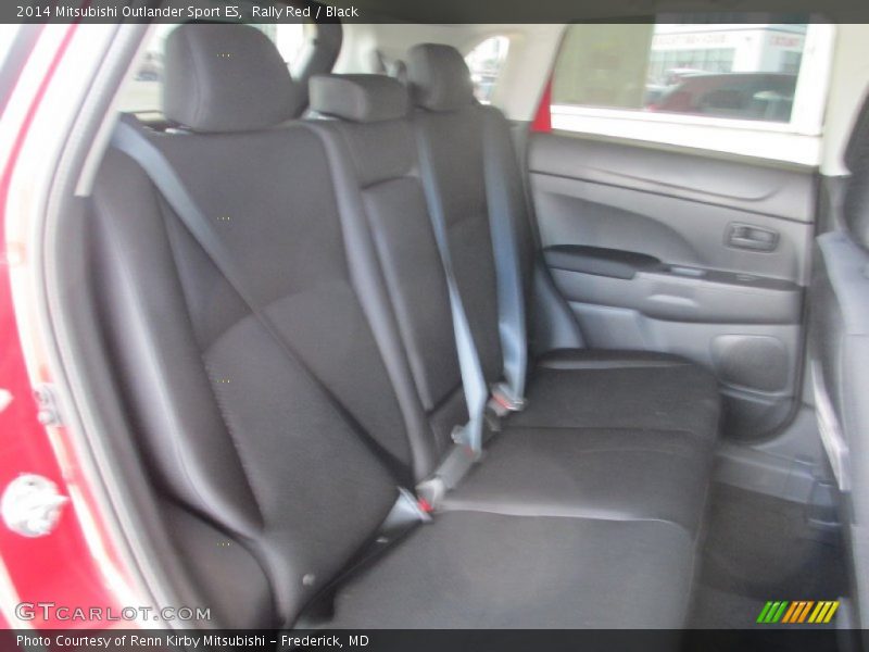 Rally Red / Black 2014 Mitsubishi Outlander Sport ES
