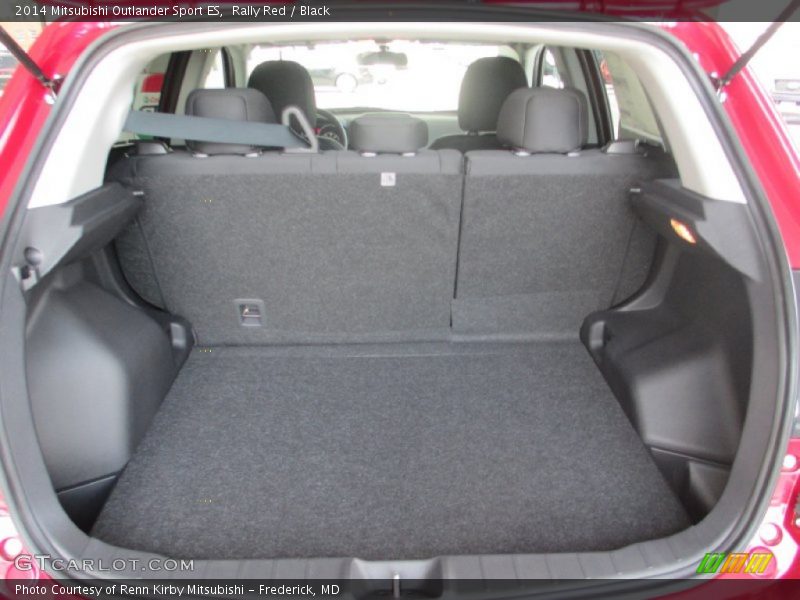 Rally Red / Black 2014 Mitsubishi Outlander Sport ES