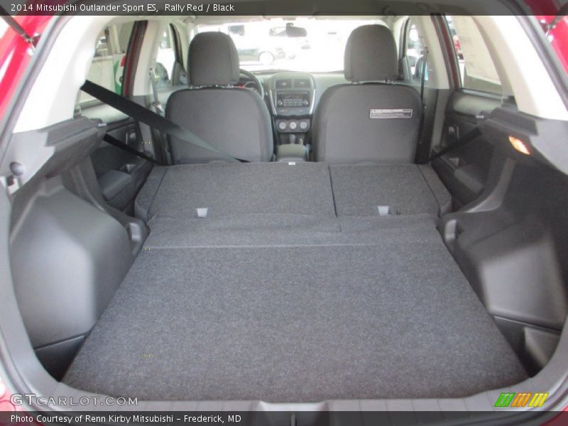 Rally Red / Black 2014 Mitsubishi Outlander Sport ES