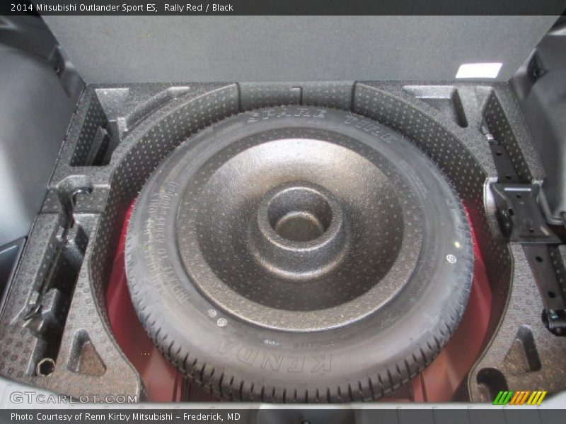Rally Red / Black 2014 Mitsubishi Outlander Sport ES