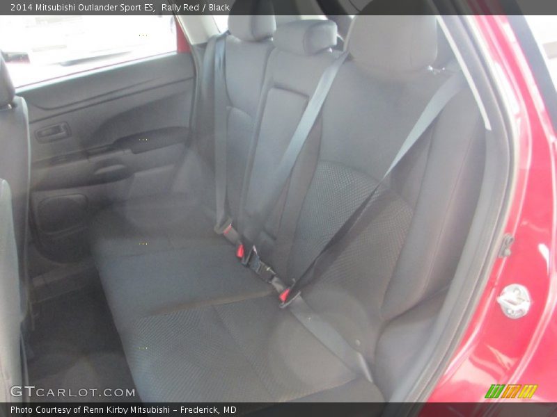 Rally Red / Black 2014 Mitsubishi Outlander Sport ES