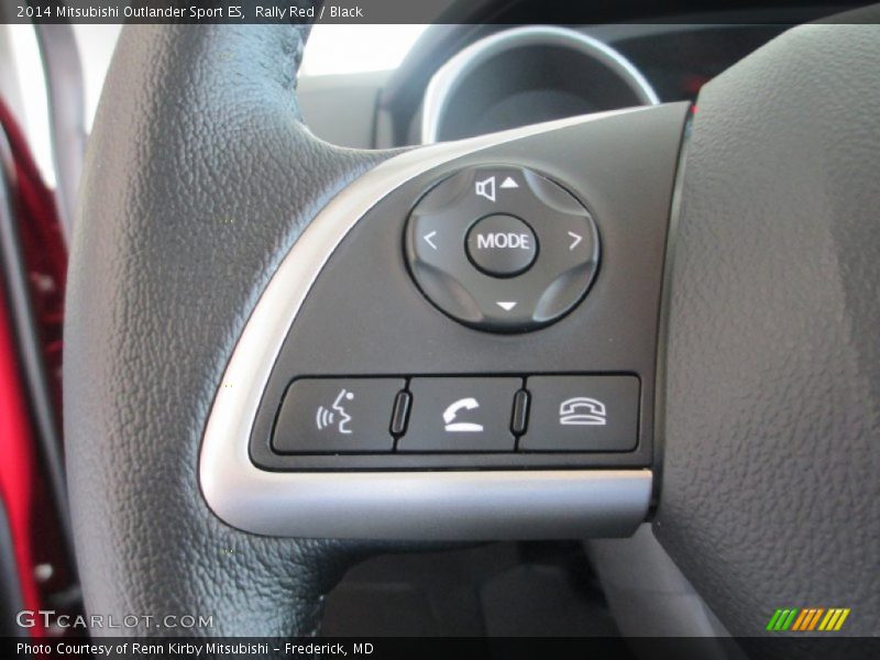 Rally Red / Black 2014 Mitsubishi Outlander Sport ES
