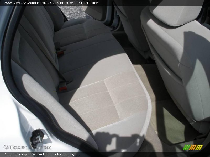 Vibrant White / Light Camel 2006 Mercury Grand Marquis GS