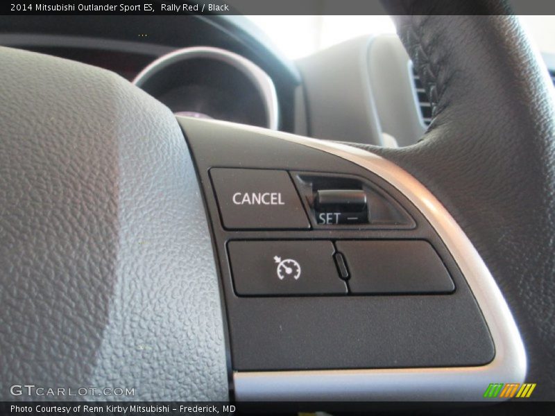 Rally Red / Black 2014 Mitsubishi Outlander Sport ES