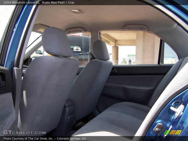 Mystic Blue Pearl / Gray 2004 Mitsubishi Lancer ES