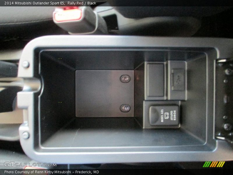 Rally Red / Black 2014 Mitsubishi Outlander Sport ES