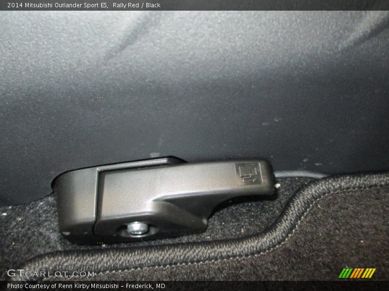 Rally Red / Black 2014 Mitsubishi Outlander Sport ES